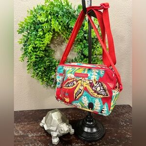 VERA BRADLEY ON THE HORIZON MULTICOLOR FLORAL CROSSBODY BAG
